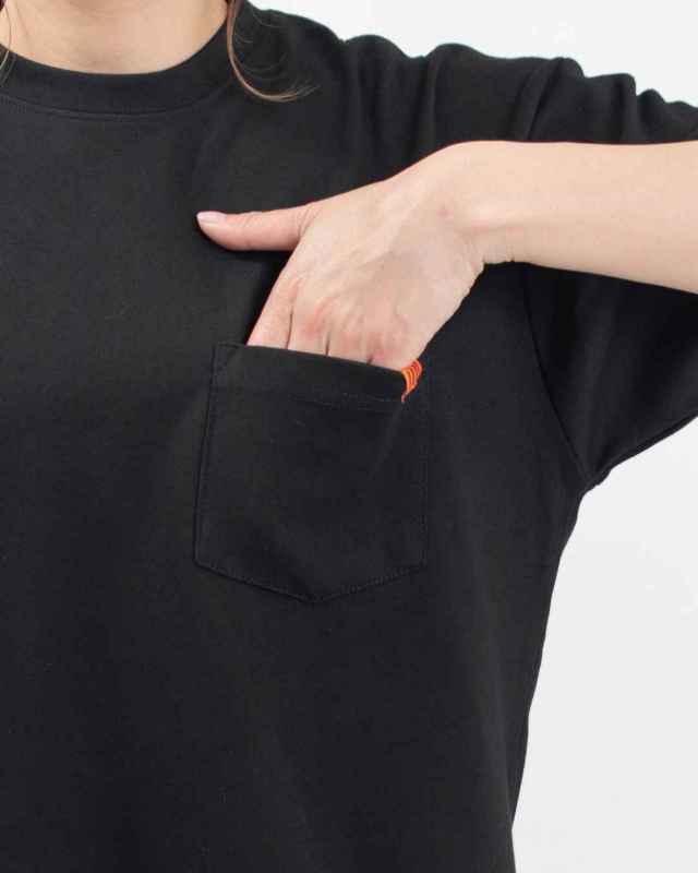 U2413211-B UNIVERSAL OVERALL PONTE POCKET TEE