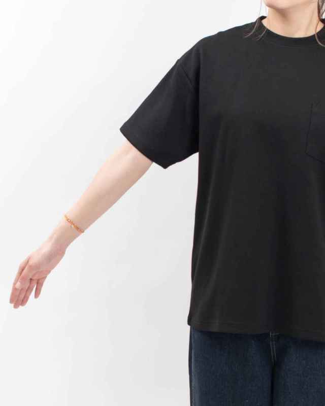 U2413211-B UNIVERSAL OVERALL PONTE POCKET TEE