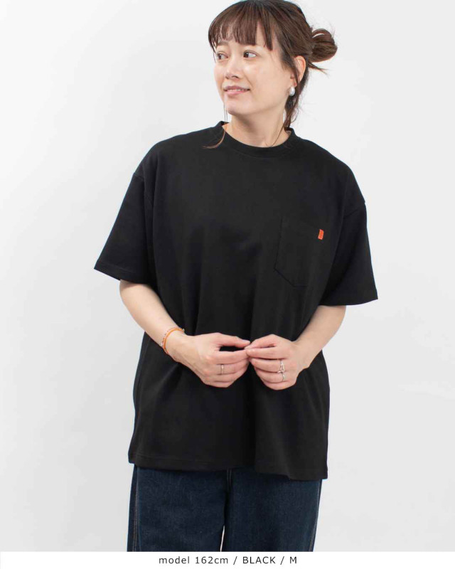 U2413211-B UNIVERSAL OVERALL PONTE POCKET TEE