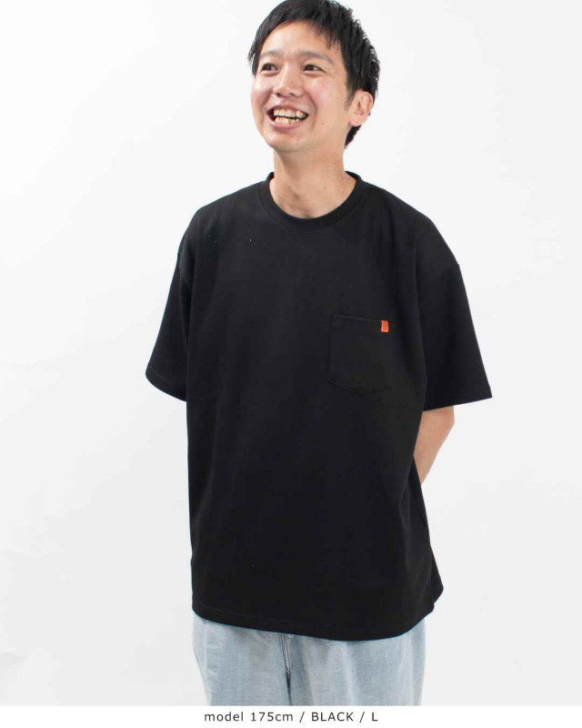 U2413211-B UNIVERSAL OVERALL PONTE POCKET TEE