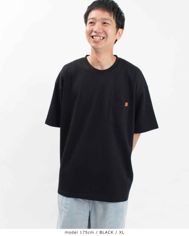 U2413211-B UNIVERSAL OVERALL PONTE POCKET TEE