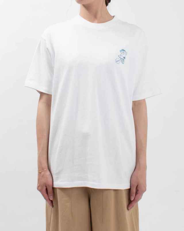 U2513209WJ  UNIVERSAL OVERALL Windy.Jr TENNIS S/S Print Tee