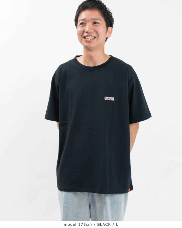 U2523249　UNIVERSAL OVERALL EMBROIDERY TEE