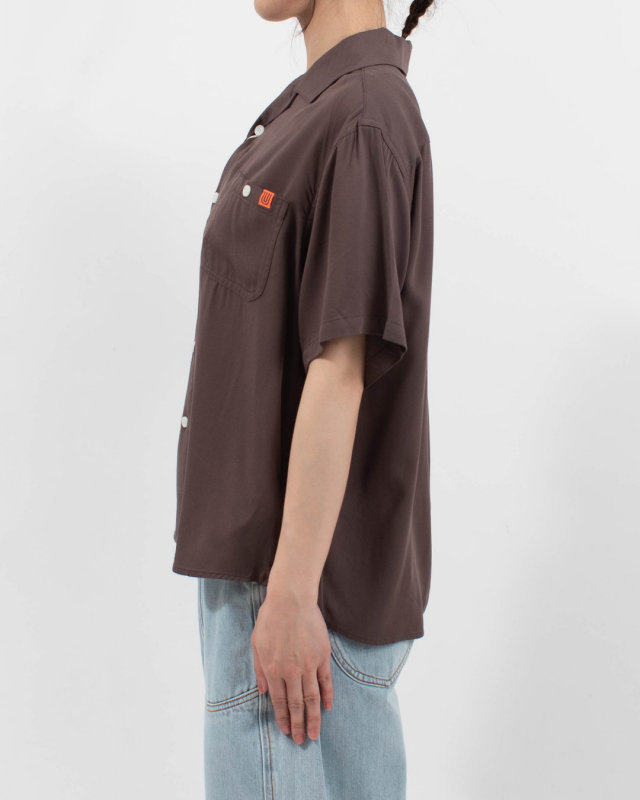 U2613120  UNIVERSAL OVERALL OPEN COLLAR S/S SHIRT