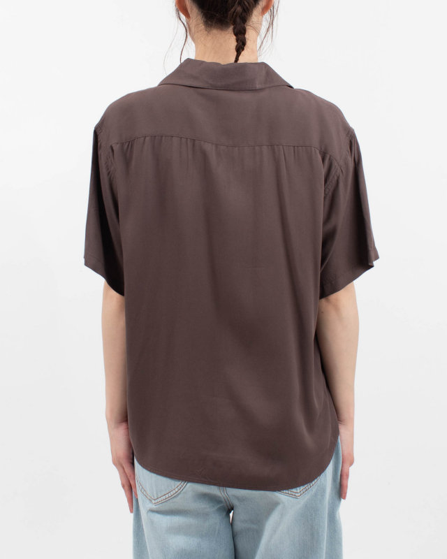 U2613120  UNIVERSAL OVERALL OPEN COLLAR S/S SHIRT