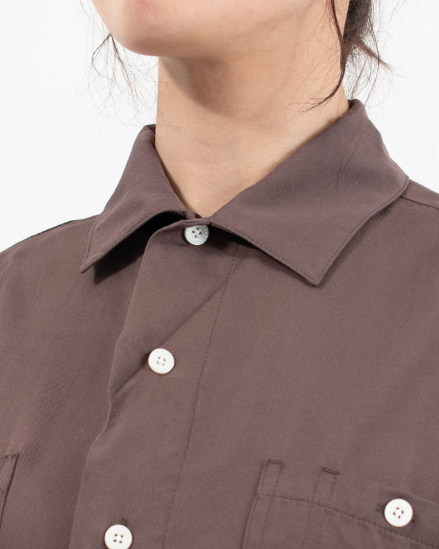 U2613120  UNIVERSAL OVERALL OPEN COLLAR S/S SHIRT