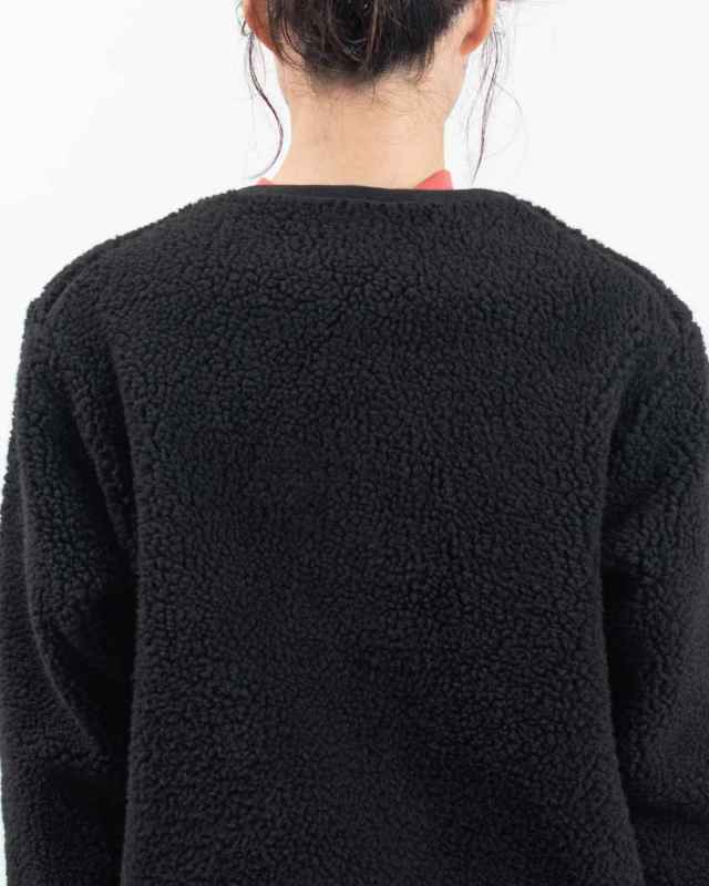 VM252BL25030 VINCENT MIREILLE BOA CARDIGAN