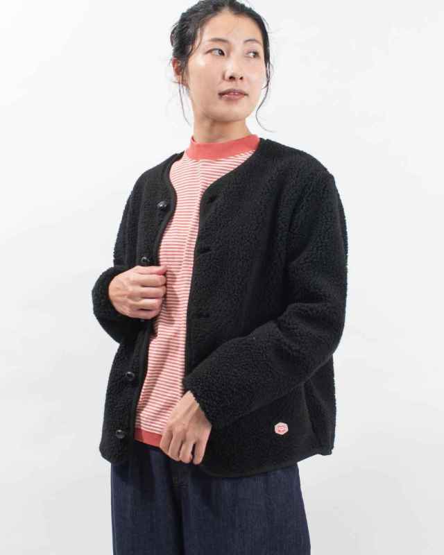 VM252BL25030 VINCENT MIREILLE BOA CARDIGAN