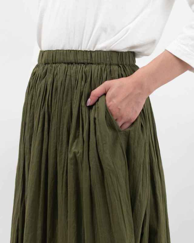 WFA2622 Noia コットンボイル クリンクルパンツ