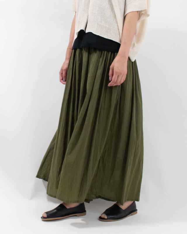 WFA2622 Noia コットンボイル クリンクルパンツ