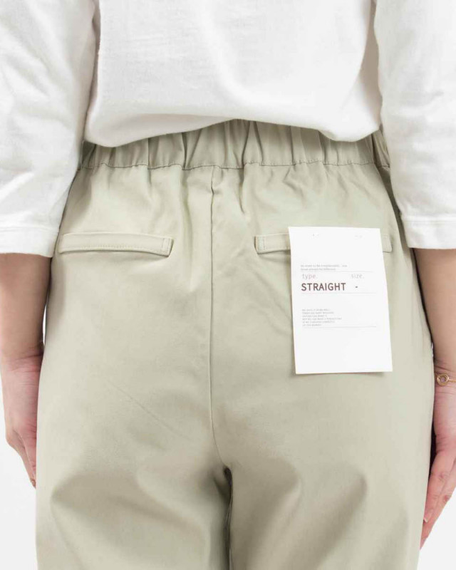 WFN4904 hunch バリラクストレートパンツ