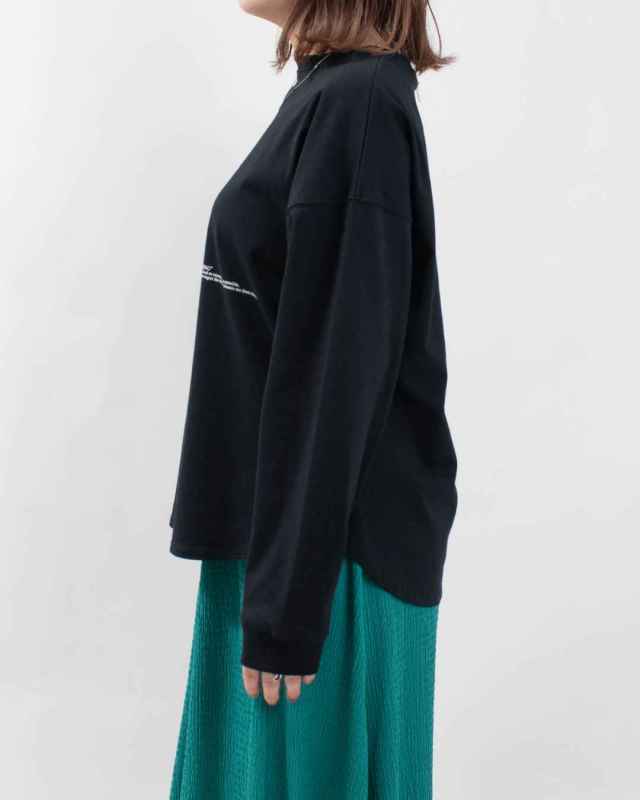 WTS6960 hunch USAコットン×OE天竺 ロゴロンT