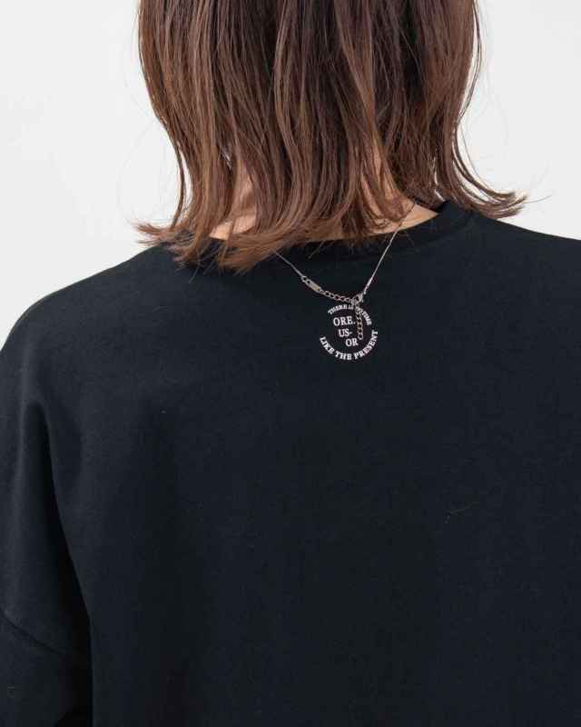 WTS6960 hunch USAコットン×OE天竺 ロゴロンT