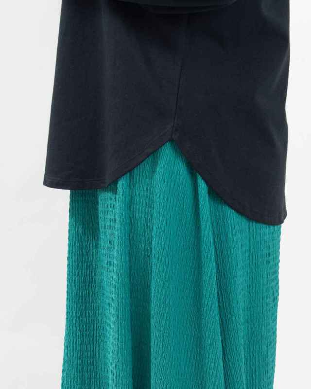 WTS6960 hunch USAコットン×OE天竺 ロゴロンT