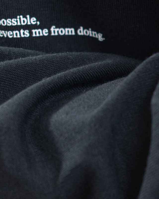 WTS6960 hunch USAコットン×OE天竺 ロゴロンT