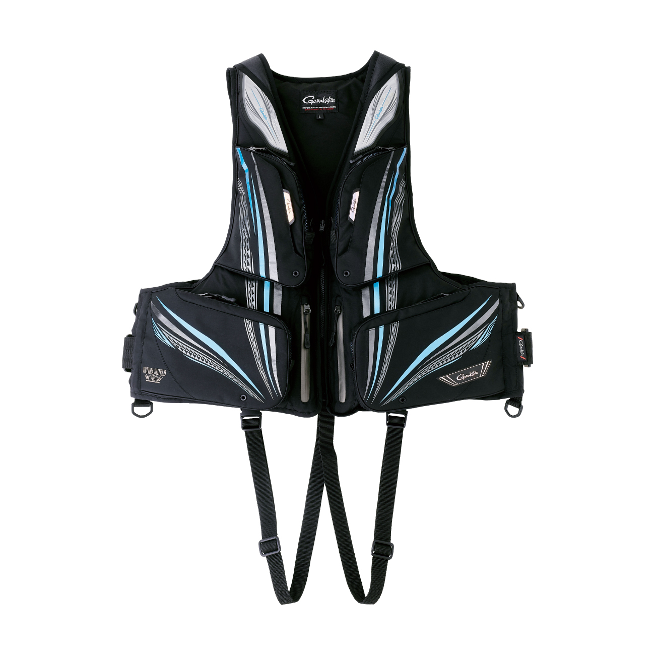 MARUKYU フィッシングベスト L-LL 黒 MARUKYU フィッシングベスト L-LL 黒