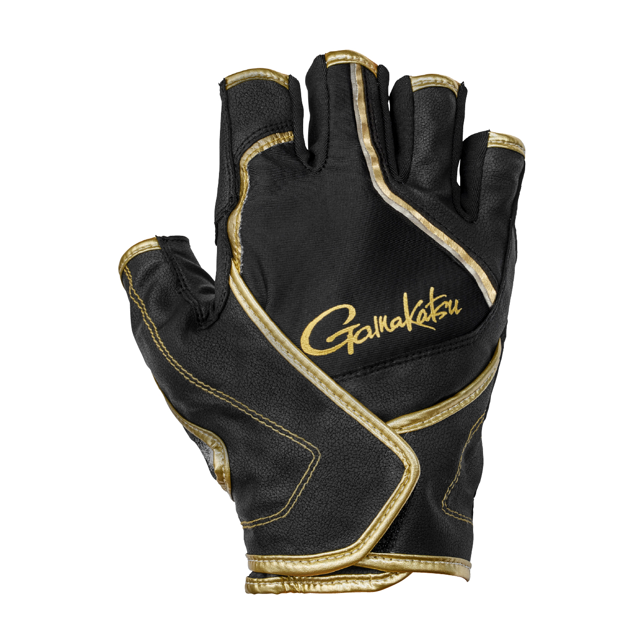 ★がまかつ　 クロスベルトフィッシンググローブ(5本切) GM7302★