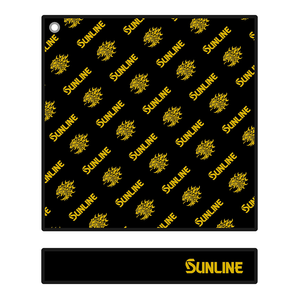 ★サンライン　フィッシングタオル マイクロファイバー　TO-107★