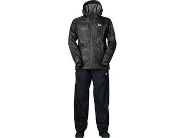 ダイワ(Daiwa) DR-3322 レインマックス ハイブリッドレインスーツ ブラックカモ