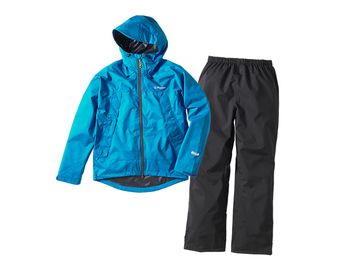 リバレイ(Rivalley) No.6431 RL コンフォータブルレインスーツ ブルー