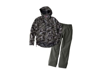 リバレイ(Rivalley) RL コンフォータブルレインスーツ　グレーカモ