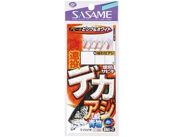 ささめ針(SASAME) Z-006 堤防遠投デカアジ ピンク&ホワイト