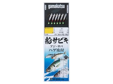 がまかつ(Gamakatsu) FS145 船サビキ ハゲ皮仕掛 6本