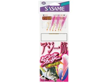 ささめ針(SASAME) S-624 アジ 一筋ピンクフェザー