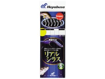 ハヤブサ(Hayabusa) SS-023 実戦サビキ リアルシラス 6本鈎