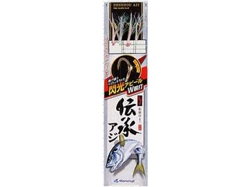 まるふじ D-404 伝承アジ 閃光アピール 4本鈎