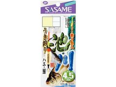 ささめ針(SASAME) W-611 池・川 ウキ釣り 4.5m