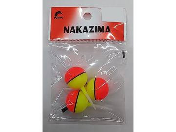 ナカジマ 蛍光玉ウキ フィッシング トライ