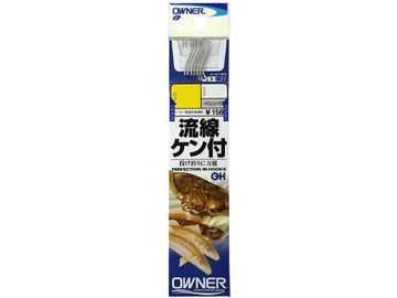 オーナーばり(ＯＷＮＥＲ) OH 白 流線ケン付　糸付