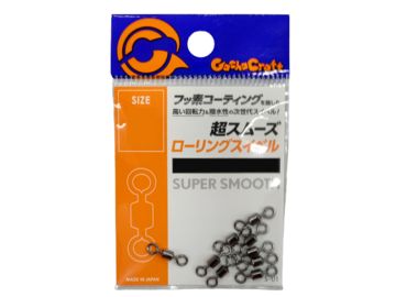 ガチャクラフト S-01 超スムーズローリングスイベル クロ