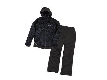 リバレイ(Rivalley) RL ストレッチウォームスーツ ブラックカモ