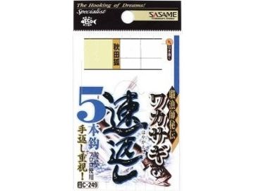 ささめ針(SASAME) C-249 ワカサギ 速返し 5本鈎