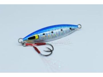 海幸漁具 NONKEY =Light= ツインアシストフック(フラッシャー付) 80g