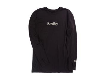 リバレイ(Rivalley) No.5311 RV ウォームロングTシャツ ブラック×カモ L