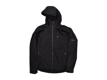 リバレイ(Rivalley) No.7584 ソフトシェルパーカー ブラック M