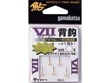 がまかつ(Gamakatsu) VII背鈎 （金）