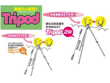 マルシン漁具 トライポッド 2段