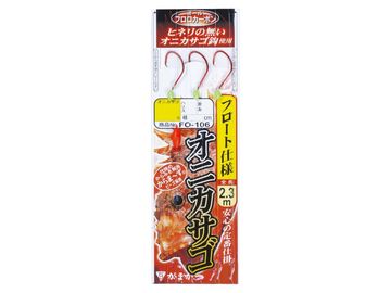 がまかつ(Gamakatsu) FO-106 オニカサゴ仕掛 フロート仕様 18号-6号