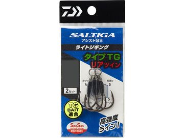 ダイワ(Daiwa) ソルティガアシストSS ライトジギング タイプTG　リアツイン　＃1/0