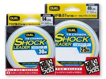 デュエル(DUEL) TBカーボン ショックリーダー 40lb 30m