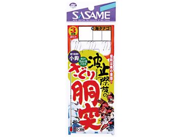 ささめ針(SASAME) D-308 波止際族のさぐり胴突