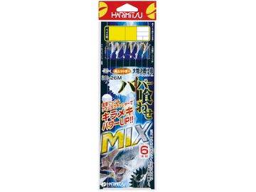 ハリミツ D-26M ハイパー喰わせMIX6本針 14号-14号