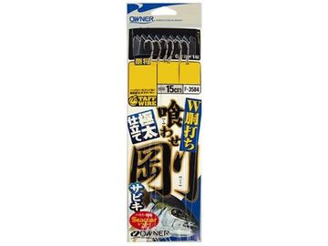 オーナーばり(ＯＷＮＥＲ) F-3584 喰わせ剛サビキ W胴打仕掛 9号-18号