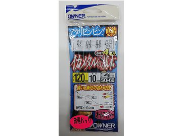 オーナーばり(ＯＷＮＥＲ) SQ-60 イカメタルの基本 120cm