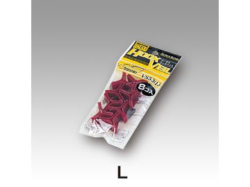明邦化学工業(MEIHO) VS-53 (Lサイズ) ヘッダー袋入り レッド