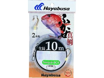 ハヤブサ(Hayabusa) E-725 ふかせ真鯛 10m 2本鈎 13号-8号